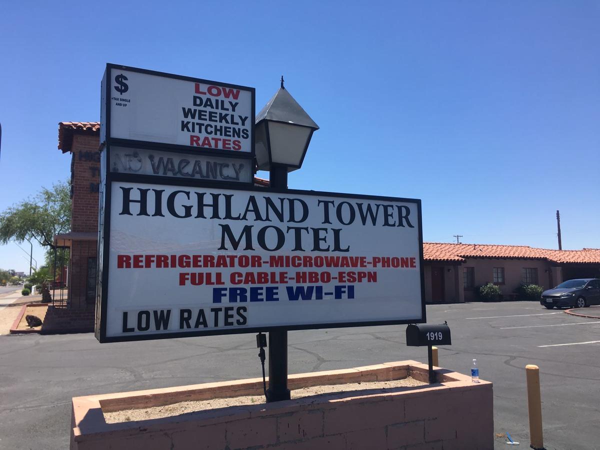 Highland Tower Motel ทูซอน ภายนอก รูปภาพ